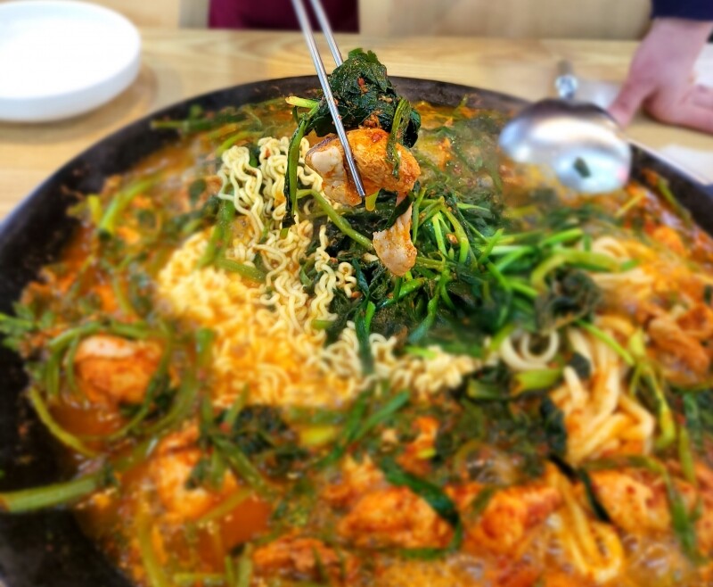 강원더몰,삼척 성원물닭갈비